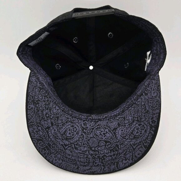 PRINCE MINNESOTA TWINS 2019 SGA Theme Night Cap Hat Black Gold Logo Mellowear - Picture 6 of 7